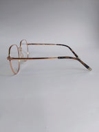 Orbit Frame – Silver Black with blue tips, front view