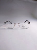 Rovan premium quality rimless rectangular frame front view