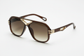 Cognac 3/4 Right Temple stylish sunglasses