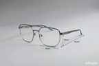 Gunmetal Pilot – spec label image with measurements 54mm lens, 16mm bridge, 142mm temple