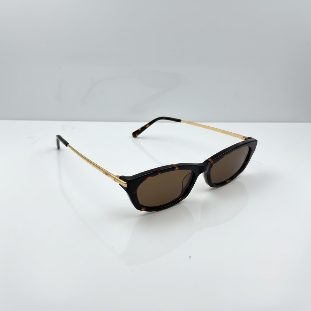 Right to left aligned stylish sunglasses